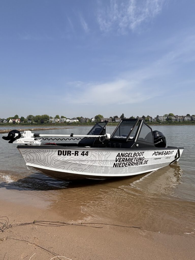 Kundenbild 7 – Angeltag mit unserem Mietboot, Angelbootvermietung Niederrhein