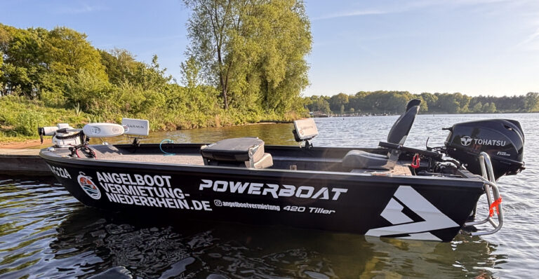 Powerboat 420 Tiller Mietboot